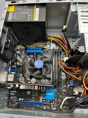 Custom Gaming PC i5 4460 @ 3.20GHz HD5450 8GB RAM 1TB HDD - Image 1 of 4