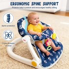 Baby Floor Seat Sit Me Up Chair with 360° Safety Surround with Music & Toys