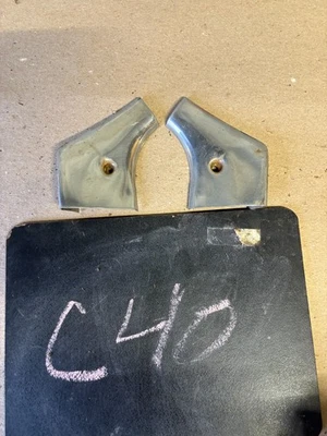 55 NASH Statesman Ambassador 1955 2 puertas interior moldura esquinas par OEM Foto 1 de 4