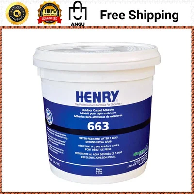 Carpet Adhesive 1 Gallon Marine Grade Plywood Fiberglass Porch Outdoor Floor - Image 1 of 4