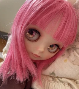 Custom Neo Blythe Puppe Simply Guave rosa Haare beweglicher Körper Künstler angepasst - Bild 1 von 24