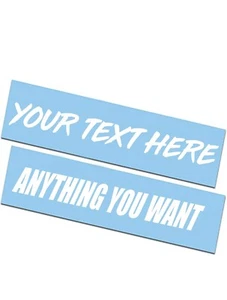 Design 6” Your Own Custom Vinyl Decal Sticker Letters Car , Cup, Laptop - Picture 1 of 4