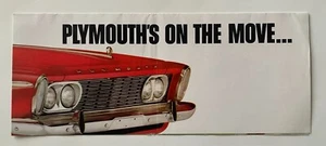 1963 PLYMOUTH FURY / SPORT FURY Flyer Brochure PLYMOUTH'S ON THE MOVE... - Picture 1 of 4