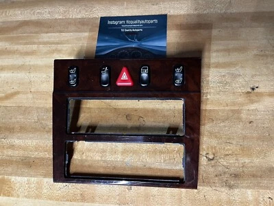 1996-1999 Mercedes-Benz W210 центр приборной панели климат-контроль радио ободок E320 E420 - Изображение 1 из 4