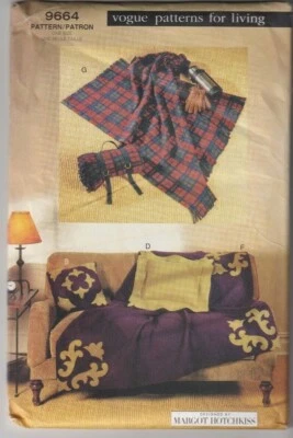 9664 VOGUE Craft - Double Sided FLEECE BLANKET - Image 1 of 2