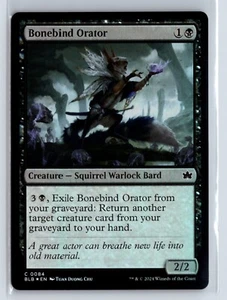 (3x) FOIL Bonebind Orator Bloomburrow Common – MTG Magic the Gathering Card - Picture 1 of 2