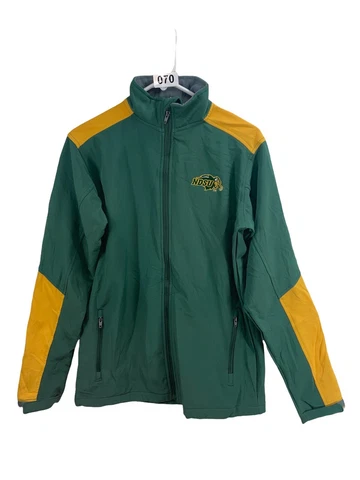 PRO EDGE NORTH DAKOTA STATE BISON NCAA TEAM APPAREL CASUAL JACKET GREEN SIZE S Cover
