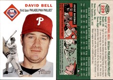 David Bell 2003 Topps Heritage #229 Card *AutographDen*