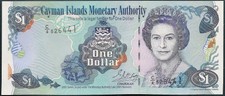 CAYMAN ISLANDS (P-26c) 1 Dollar 2001 UNC