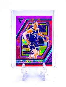 PATRICK BALDWIN JR 2022 Panini Flux #246 RED CRACKED ICE PRIZM RC PARALLEL