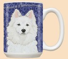 American Eskimo Eskie Dog Ceramic Coffee Mug Tea Cup 15 oz