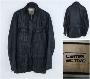 Mens CAMEL ACTIVE Jacket Medium Size Black Utility Quilted Jacket - Picture 1 of 20