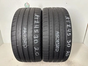 2 Tires 245 30 20 Bridgestone Potenza Sport L (6.00-7.00/32 = 66-77% Tread) 90Y - Picture 1 of 11