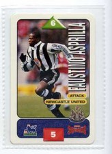 (Jg7399) SUBBUTEO SQUADS,FOOTBALL,NEWCASTLE UNITED,FAUSTINO ASPRILLA,1995-96 