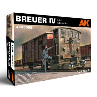 Breuer Iv Rail Shunter 1:35 Plastic Model Kit AK INTERACTIVE - Immagine 1 di 2