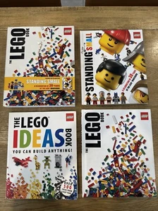 The LEGO Book & Standing Small Minifigure 2 Book Box Set And Lego Ideas Book. - Picture 1 of 12