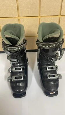 Salomon Evolution 7.0 Ski Boots Mens Size 25.0 Mondo UK 6 Black 4 Buckle Comfort - Image 1 of 4