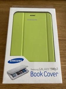 Étui À Rabat Samsung Galaxy Tab 2 7.0 Book Cover Vert Pomme NEUF - Officiel - Photo 1/2