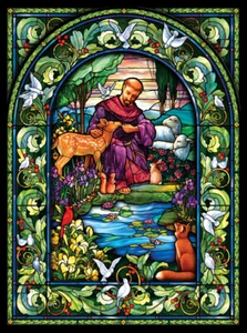 Jigsaw puzzle Biblical Saint Francis Patron Saint Italy 1000 piece NEW Made USA - Picture 1 of 1
