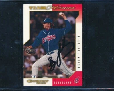 2003 Donruss Team Heroes #172 Brian Tallet signed auto autograph set break  - Image 1 of 2