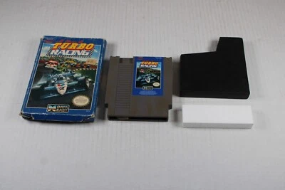 Al Unser Jr.'s Turbo Racing (Nintendo, 1990, NES) Authentic, w/ box, sleeve - Image 1 of 4