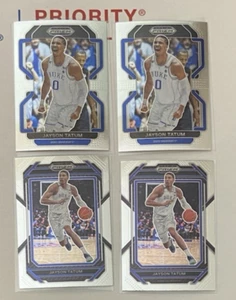 Lot of 4 Jayson Tatum 2022 Panini Prizm Draft Picks Card #23 & 2023 Prizm DP #51 - Picture 1 of 4