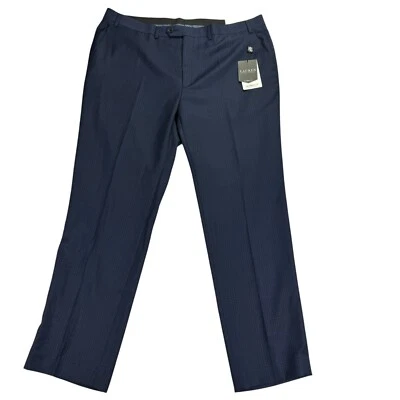 Lauren Ralph Lauren Mens UltraFlex Edgewood Classic Fit Suit Pants Navy 42x32 - Image 1 of 4