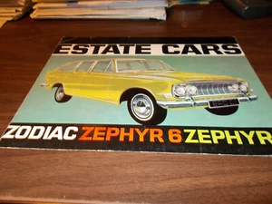 Ford Zodiac/Zephyr Kombi 1963 6-seitiger Verkaufskatalog - Bild 1 von 4