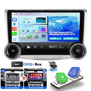 Carplay Android14 2+64G Autoradio GPS Für Opel Astra H Corsa C D Meriva Zafira B - Bild 1 von 14