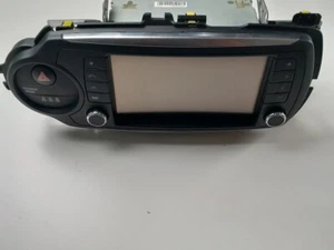 2015 Toyota Yaris Black Radio CD Player GPS Navigation Head Unit 86140-0D260 - Picture 1 of 15
