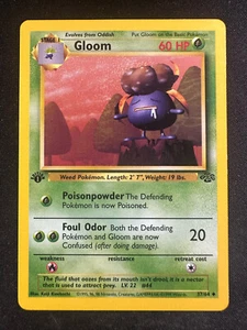 Pokemon GCC 37/64 Gloom 1a edizione giungla non comune quasi nuovo - Foto 1 di 2