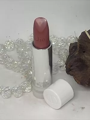 Christian Dior Rouge Dior Floral Care Satin Lip Balm Refill -100 Nude Look - New - Image 1 of 4