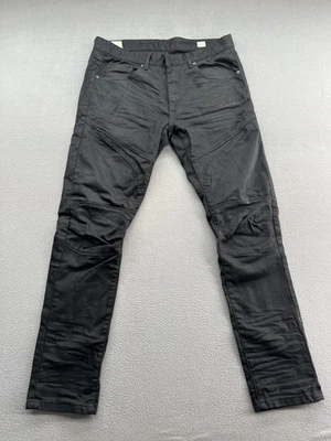 Pantalones de mezclilla elásticos Smoke Rise para hombre 36x32 negros motociclista rodillas articuladas Foto 1 de 4