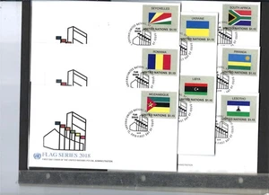 2018 Flag FDC's - UNPA Fresh - (FLAWLESS) (383A) - Picture 1 of 1