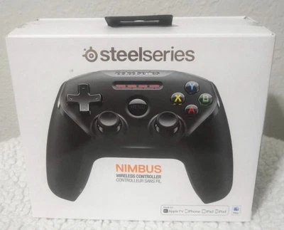 Steelseries Nimbus Bluetooth Gaming Controller for Iphone Ipad Apple TV GC-00004 - Image 1 of 4