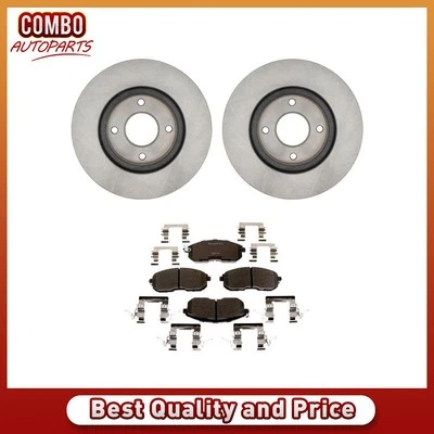 Juego de pastillas de freno de disco delanteras rotor de freno de disco para Nissan Cube 2009-2010 Foto 1 de 4