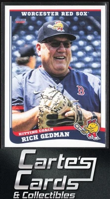 Rich Gedman 2021 Choice Worcester Red Sox #17 Worcester Red Sox Hitting Coach - Image 1 of 2