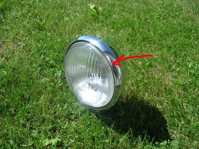 Scheinwerfer Lampe mit Halter headlight with bracket Honda VT 600 C Shadow PC21 - Bild 1 von 4