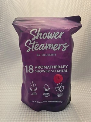 18 Pack Shower Steamers Aromatherapy Pure Essential Oil Spa Bombs NEW - Image 1 of 2
