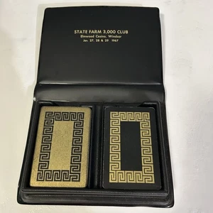STATE FARM INSURANCE 3000 Club Poker Card Set Vtg 1967 Elmwood Casino Windsor - Picture 1 of 17