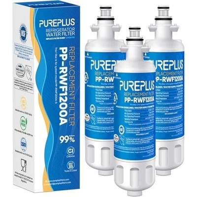 PUREPLUS 9690 Replacement for kenmore Elite 469690 LG LT700P Water Filter, 3Pack - Image 1 of 4