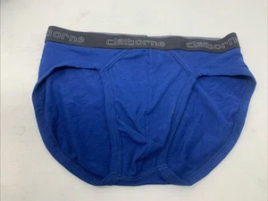 Claiborne Men’s Blue Briefs - Size Medium Cotton Blend New - Picture 1 of 5