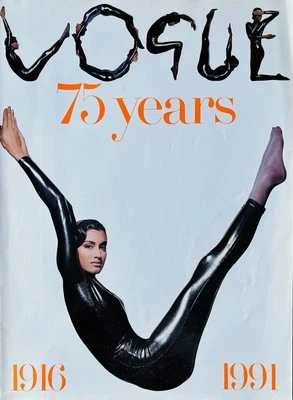  VOGUE Supplement JUNE 1991 CELEBRATING 75 years YASMEEN GHAURI cover 148 pg VGC Foto 1 de 4