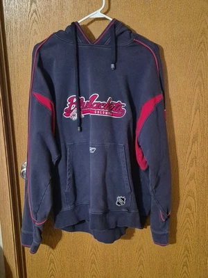 COLUMBUS BLUE JACKETS Hoodie Hooded Sweatshirt Adult X-LARGE  - Image 1 of 4