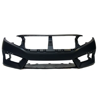 Primed Front Bumper Cover for 2016-2018 Honda Civic Sedan Coupe 04711TBAA00ZZ-LF Foto 1 de 4