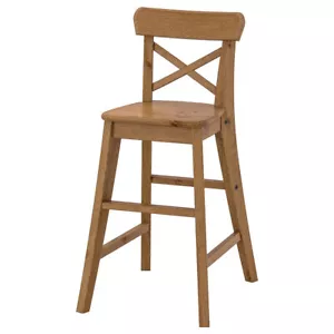 IKEA INGOLF Juniorstuhl antik Fleck - Bild 1 von 4