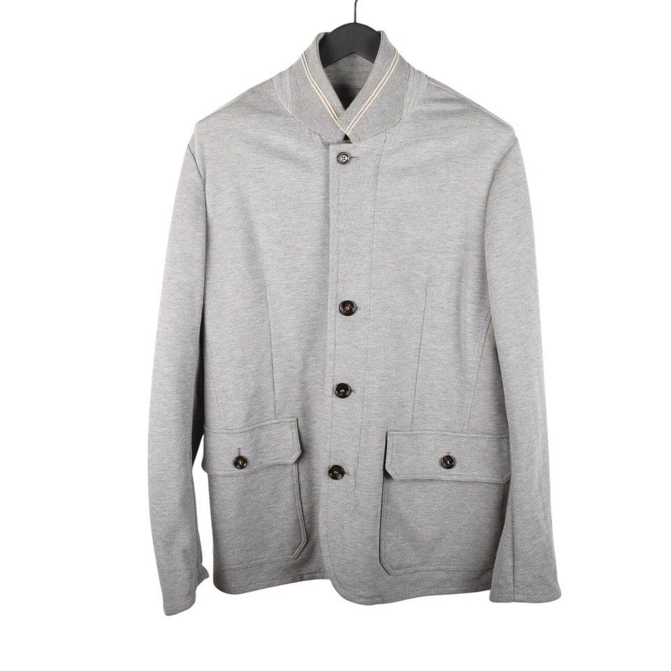 Original Moncler Molinier Men Cotton Blazer Jacket Size 4 / L H5394 - Image 1 of 4