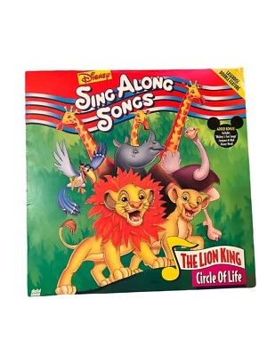 Disney Sing Along Songs The Lion King Circle Of Life Laserdisc - Image 1 of 4