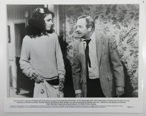 SIGNED by JACK LEMMON 8x10" Photo AUTOGRAPHED Actor "BUDDY BUDDY" Movie Picture - Picture 1 of 2