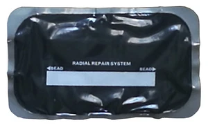 WoNice SP2206 USA Style Radial Repair Patch 1 ply 3" x 4 1/2“  10pcs/bag - Picture 1 of 1
